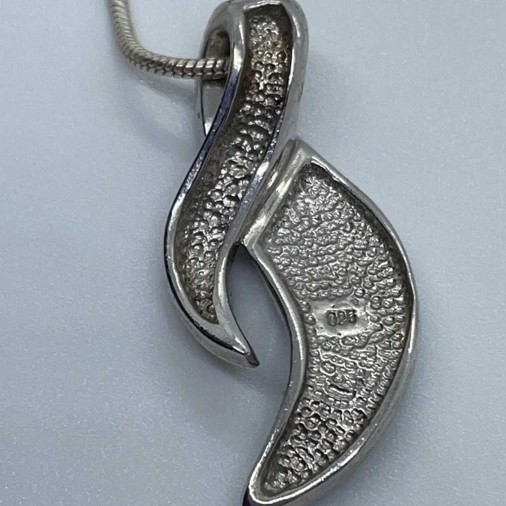 Silver .925 Matching Necklace and Earring Set